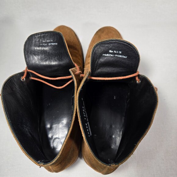 THURSDAY BOOT CO. The Scout Chukka Cognac Suede Thrusted Boots Men's Size 10.5. - Picture 16 of 17